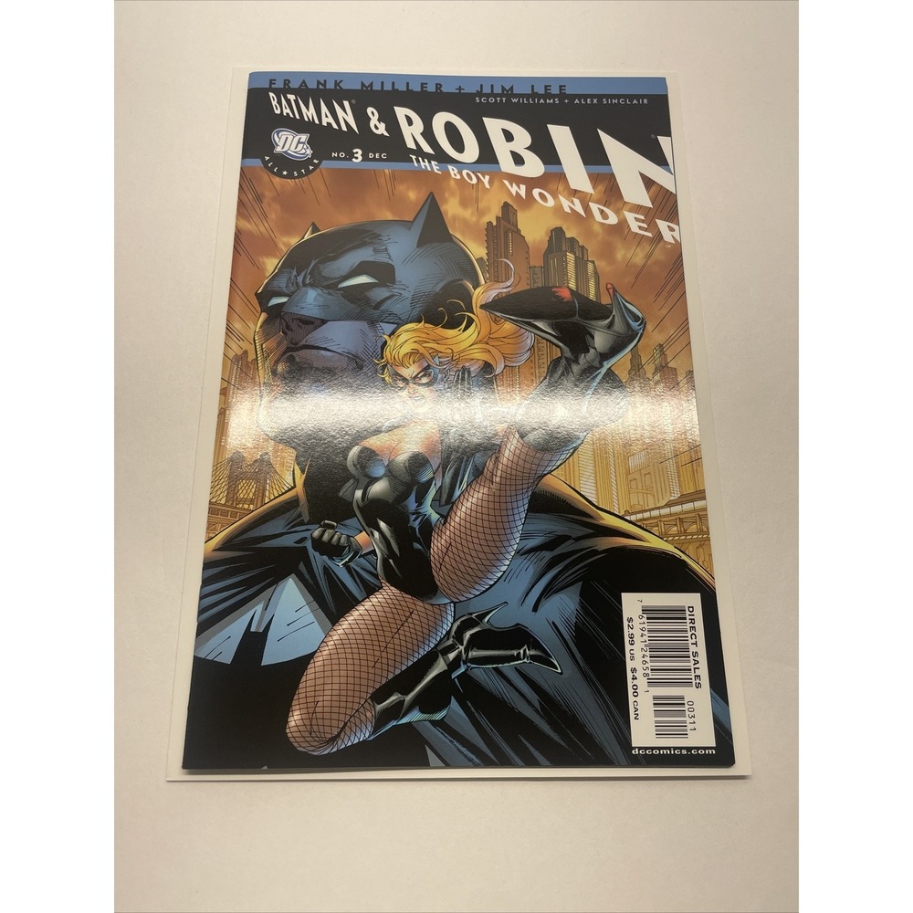 All-Star Batman & Robin #3 Frank Miller JIM LEE BLACK CANARY - Picture 2 of 11